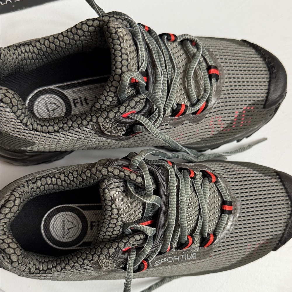 La Sportiva Men's Black and Red Athletic Shoes - Picture 5 of 5